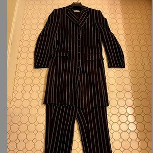 Vintage Zoot Suit, Vest, And Pants